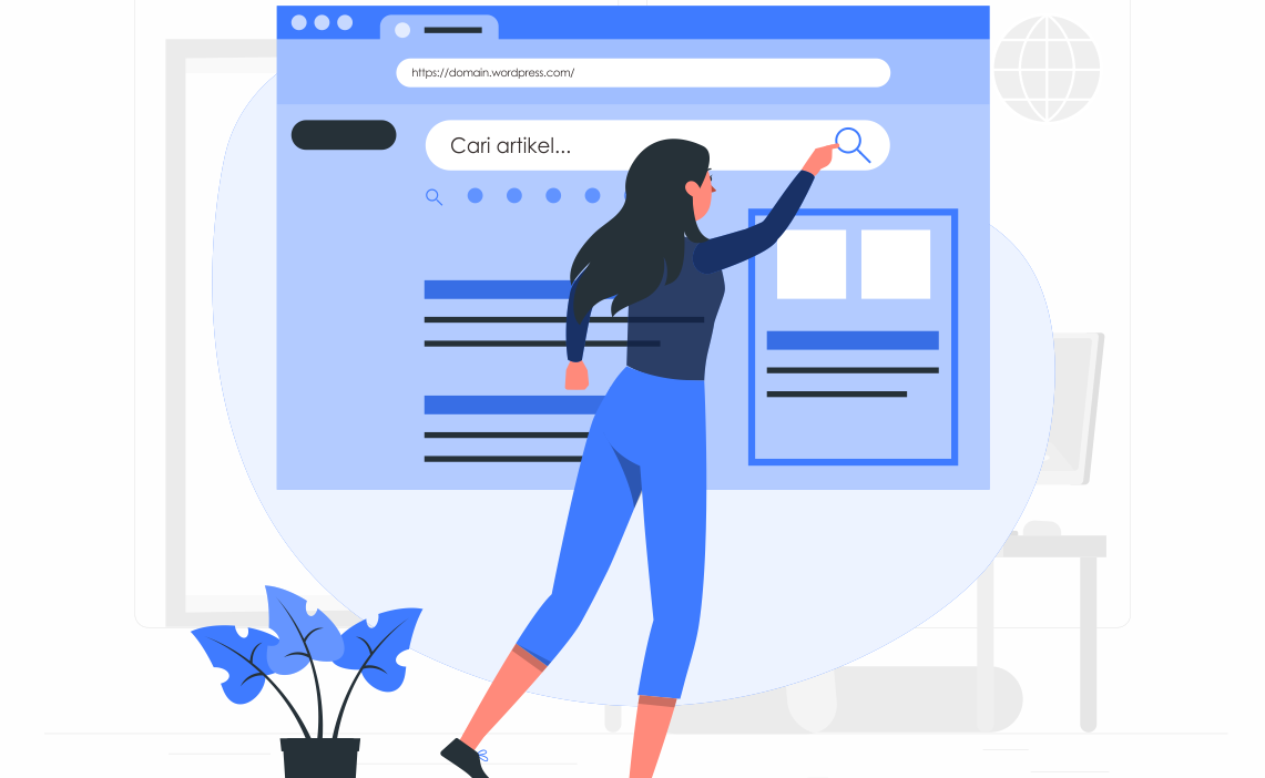 cara ganti url blog wordpress