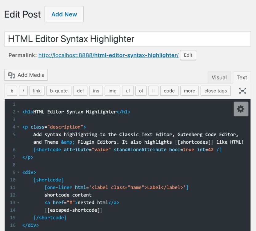Plugin Syntax Highlighter Wordpress - Pram Eko