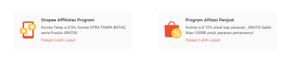 cara daftar shopee affiliate