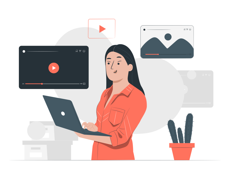 Video is not the main content of the page