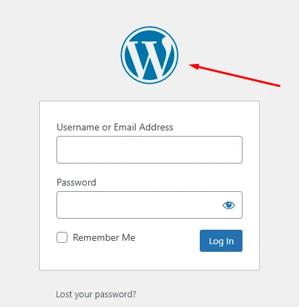 ganti logo login wordpress