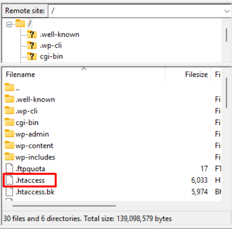 buat file .htacccess