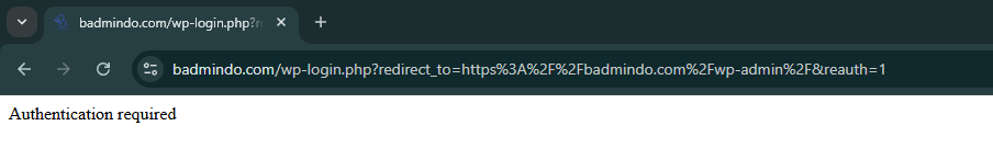mengaktifkan http authentication