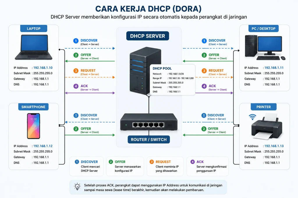 Dynamic Host Configuration Protocol (DHCP)
